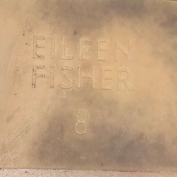 EILEEN FISHER Women’s 8 Sandals Devi Gray Platform Wedge Espadrille Jute Strappy - Picture 3 of 11